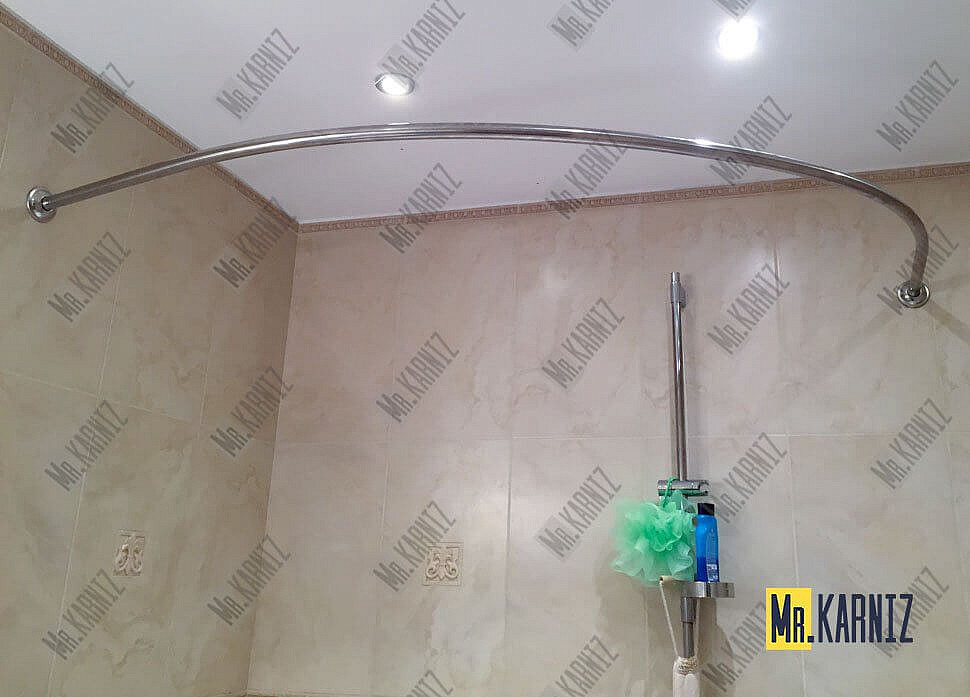 Карниз для ванны 1 MarKa Julianna 160х95 Усиленный 20 мм MrKARNIZ фото 5