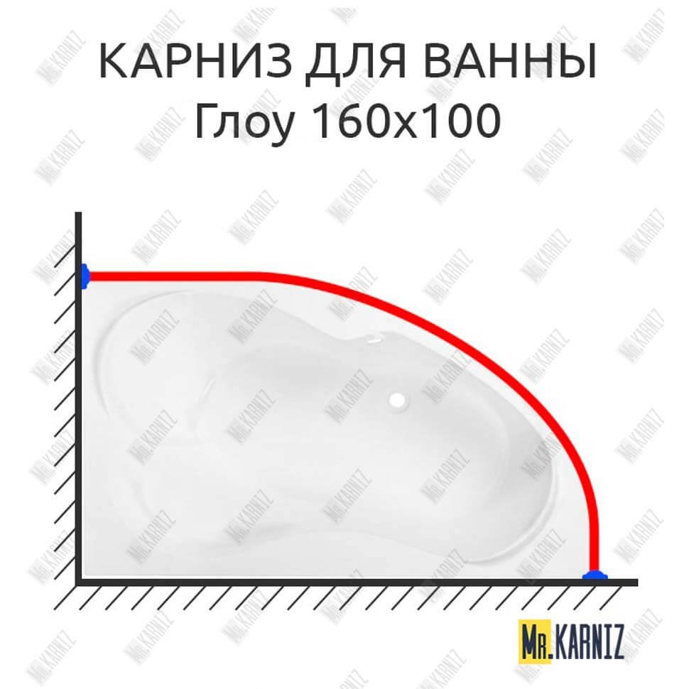 Карниз для ванны Sensea Глоу 160 Усиленный 20 мм MrKARNIZ Карниз для ванны Sensea Глоу 160 Усиленный 20 мм MrKARNIZ